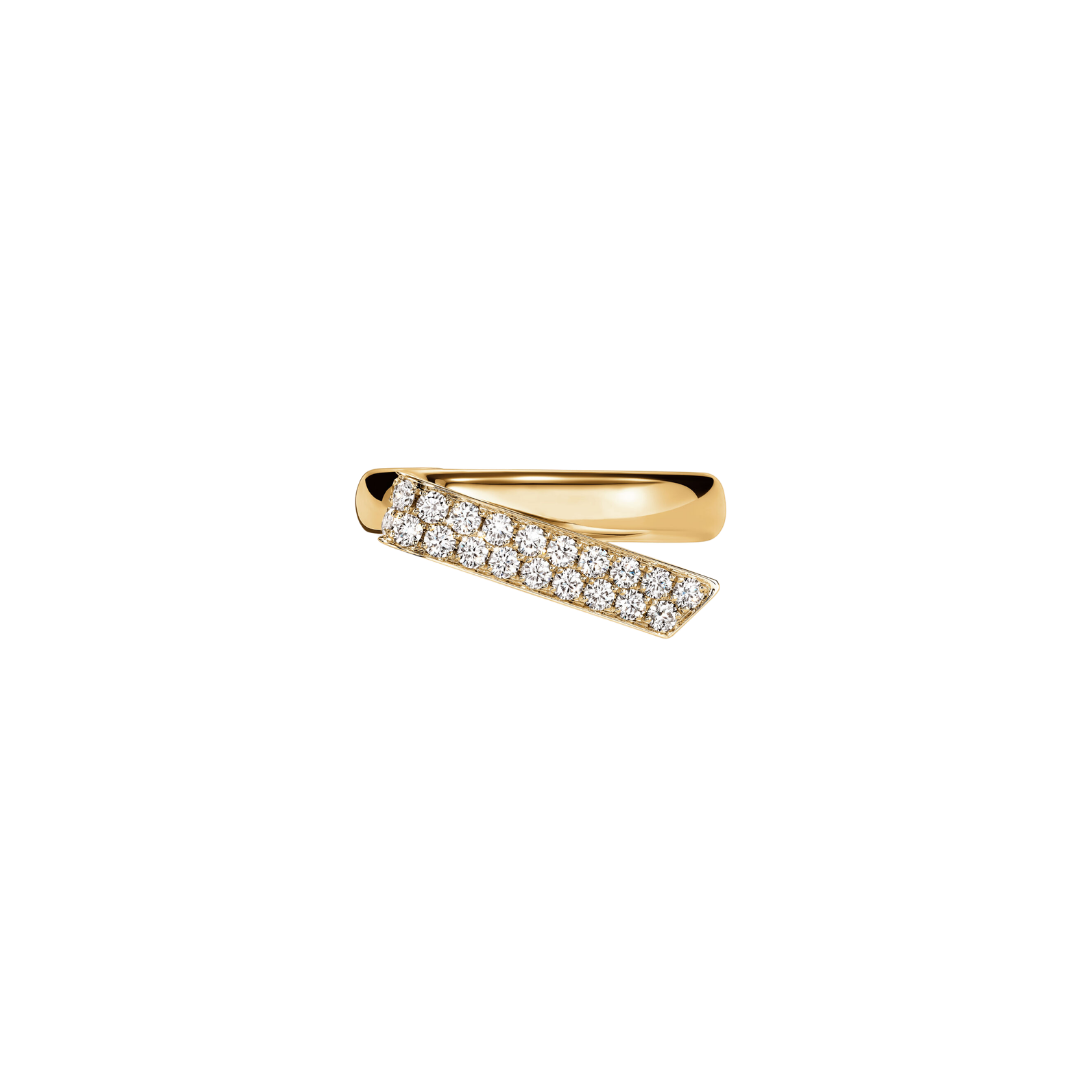 Hearts On Fire 18K Yellow Gold Diamond Flip Ring