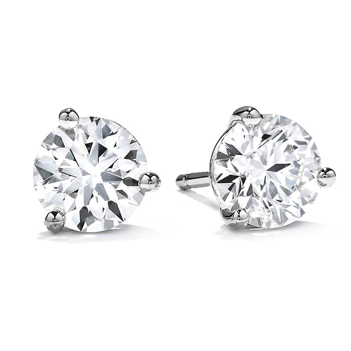 Hearts On Fire Diamond Earrings- 0.30Cts