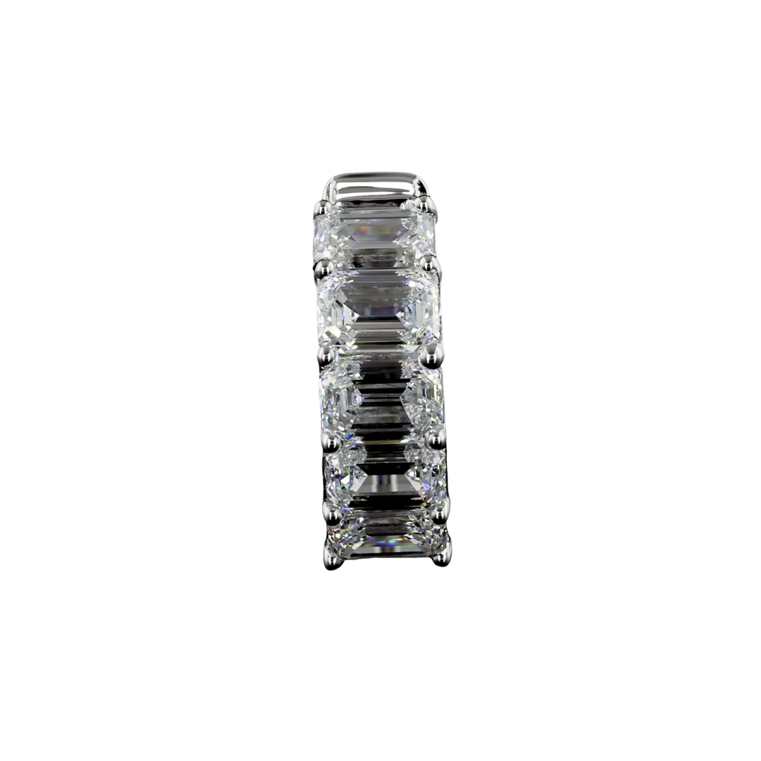 Rolland's Designs Lab Diamond Huggies -3.18cts