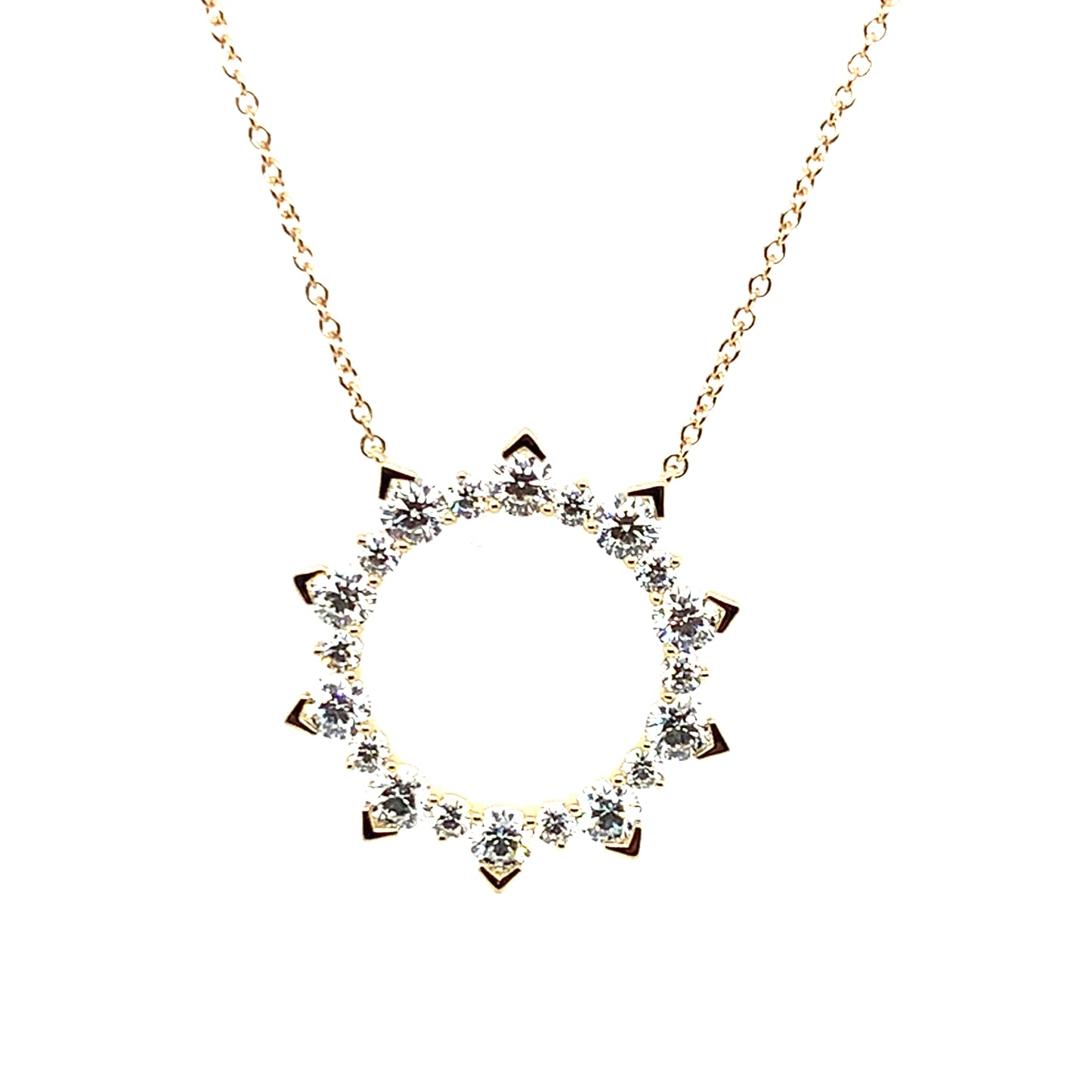 Hearts On Fire Aerial Eclipse Large Diamond Pendant