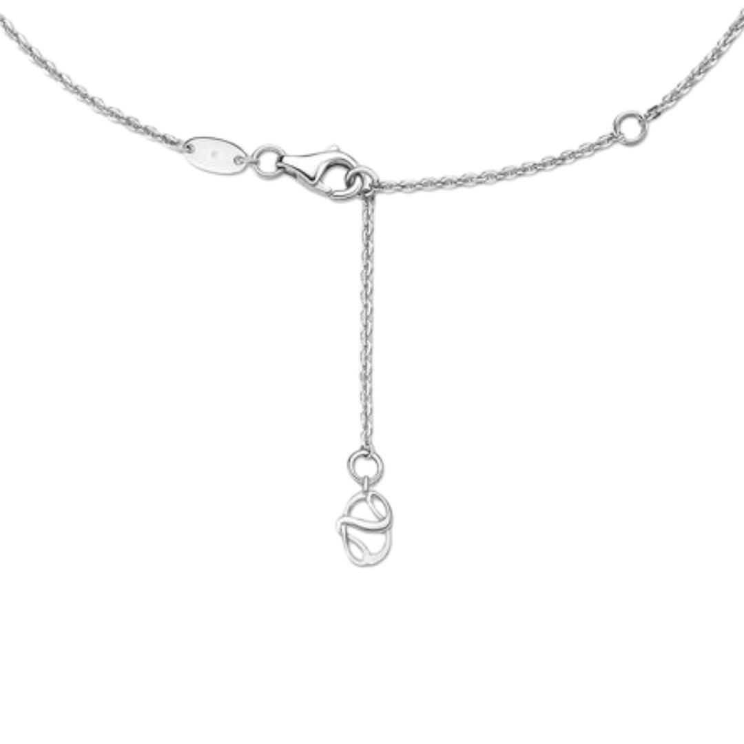 Hearts On Fire 18K Two Tone Copley Pave Diamond Circle Pendant Necklace