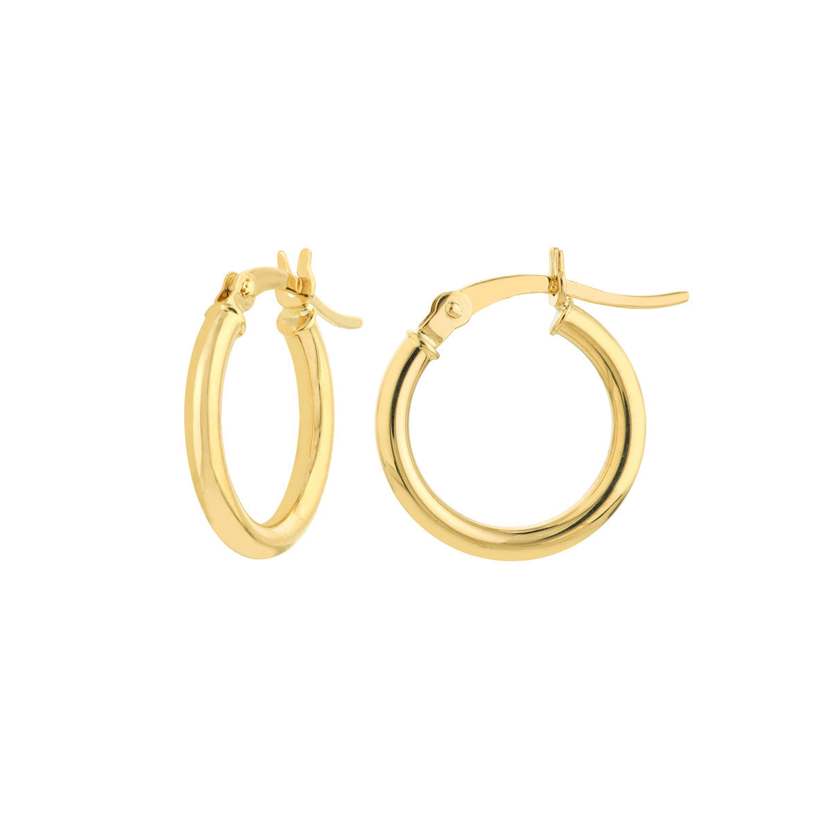 Polished Hoop Earrings