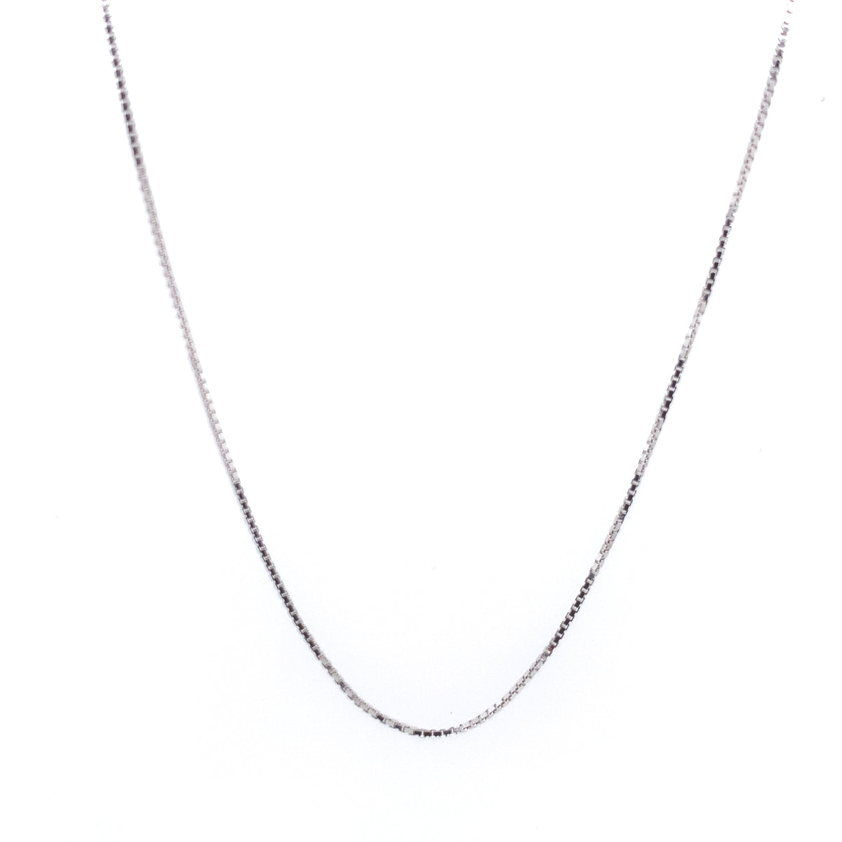 White Gold Box Chain