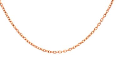 14K Yellow Gold Rolo Chain