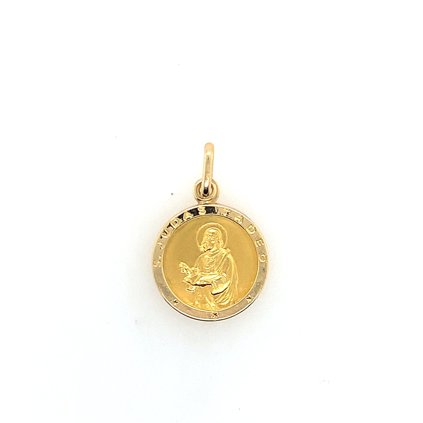 Rolland's Designs 14K Gold Religious Medallion