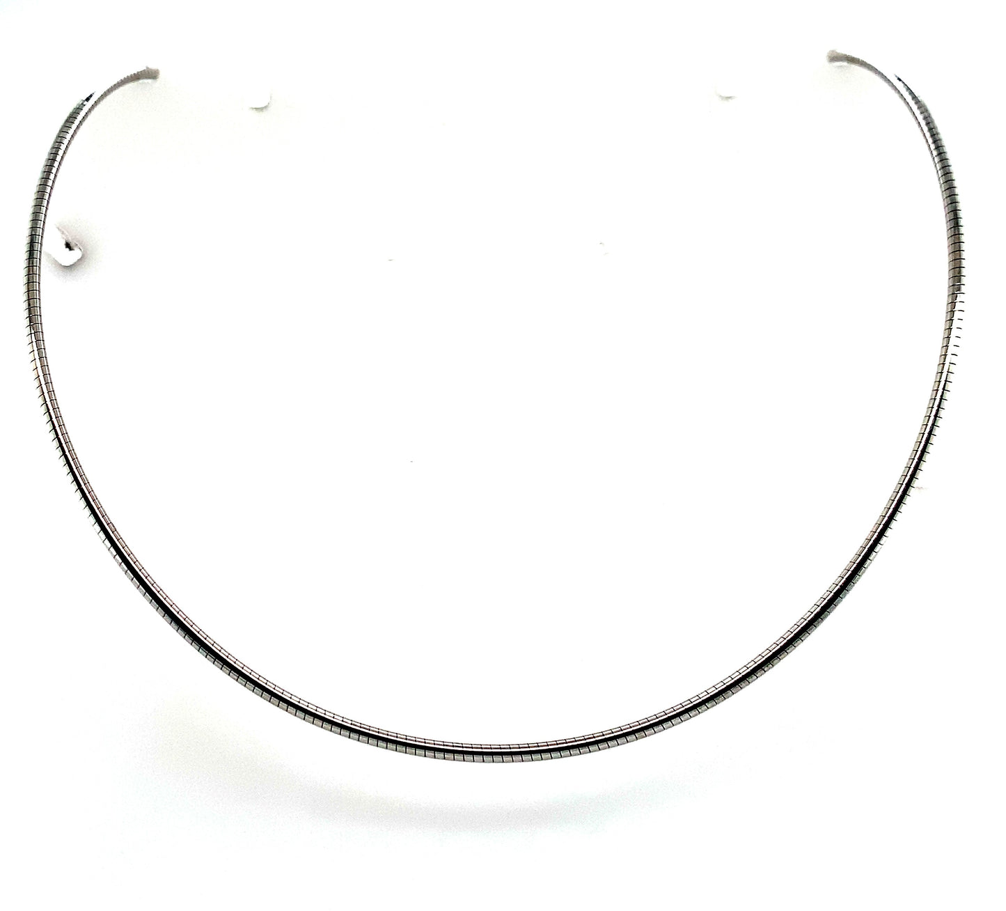 Estate 14K Gold Round Omega Chain