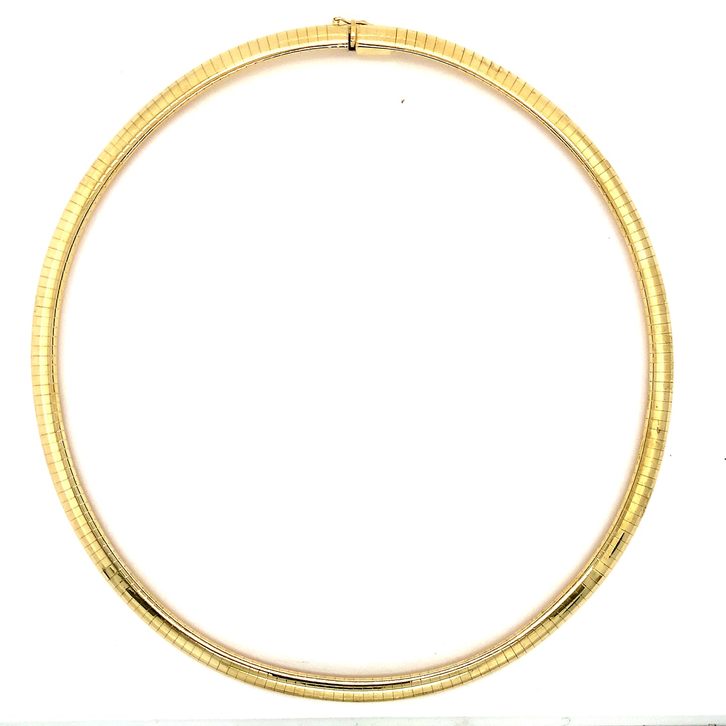Estate 14K Gold Omega Necklace