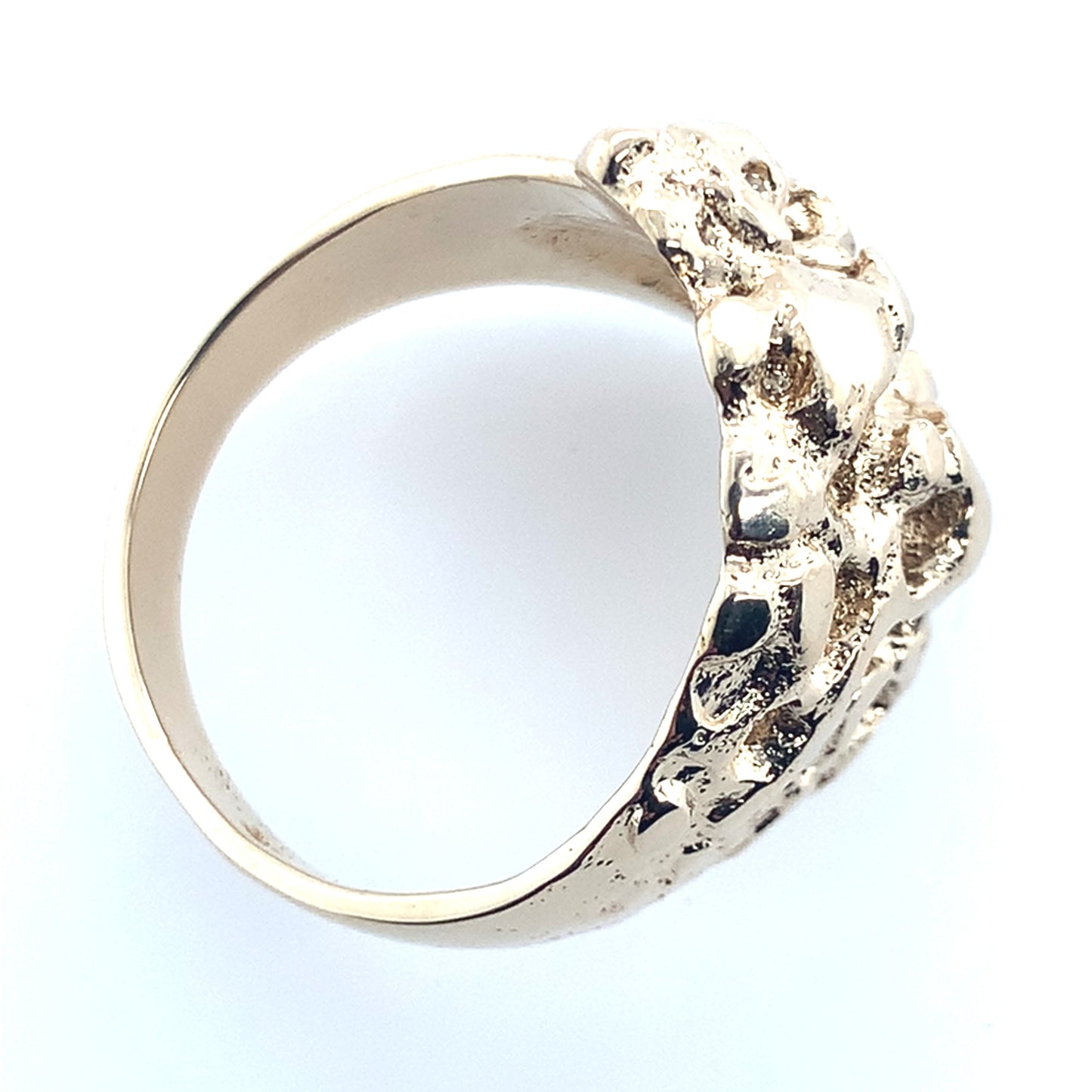 14K Yellow Gold Nugget Ring **Final Sale No Warranty**