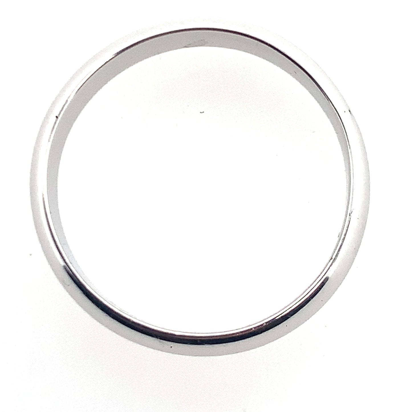 14K White Gold Band Size 7.5 **Final Sale No Warranty**