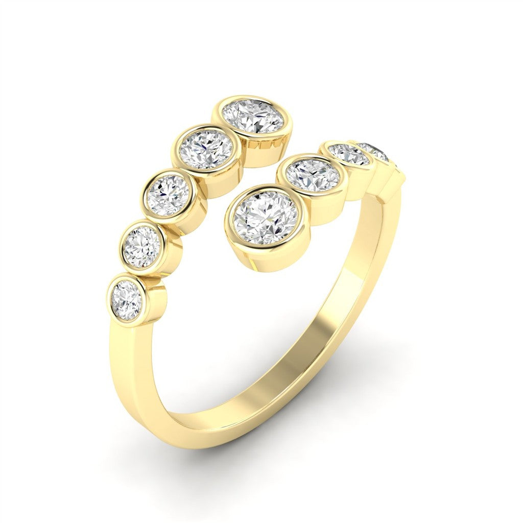 Everlee 1.00ct Lab Grown Diamond Bypass Ring