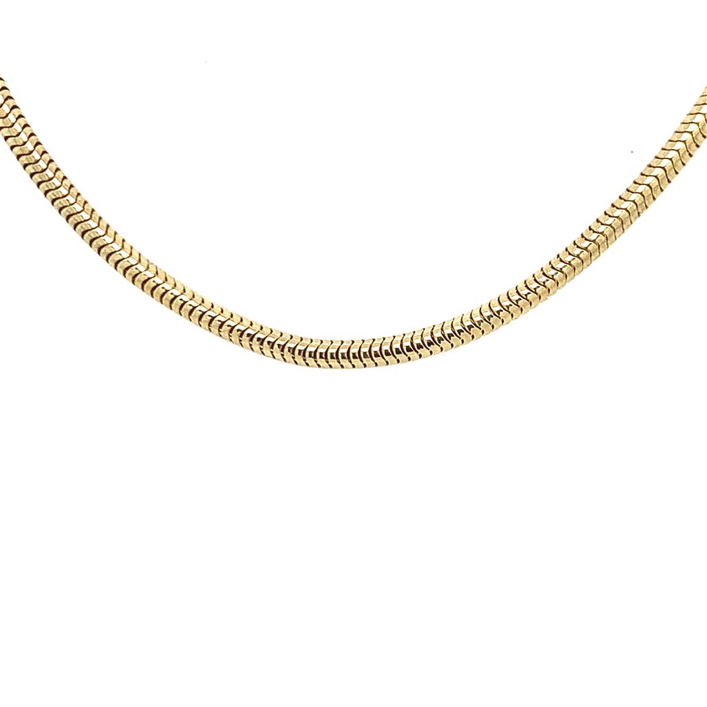 Estate 14K Gold Snake Chain