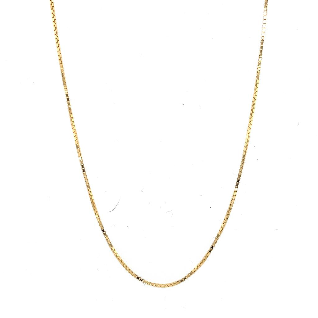 Gold Box Chain 24"