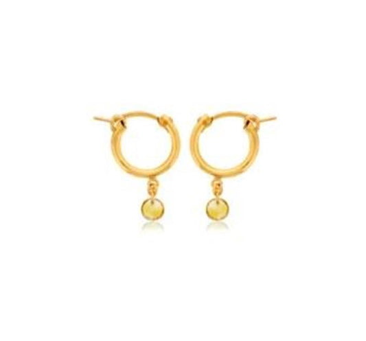 Dee Berkley Citrine Drop Earrings