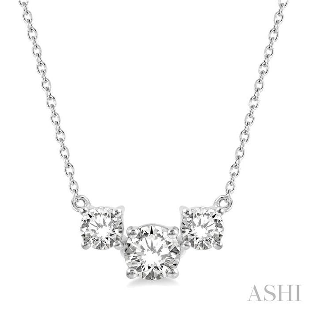 Rolland's Designs 14K White Gold & Diamond Necklace