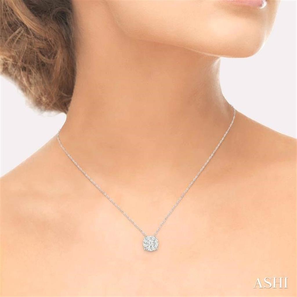 Rolland's Designs Diamond Cluster Pendant