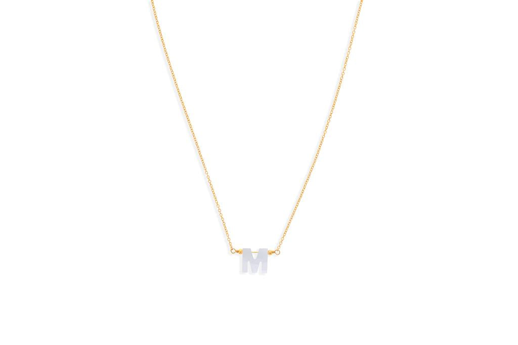 Dee Berkley "M" Necklace