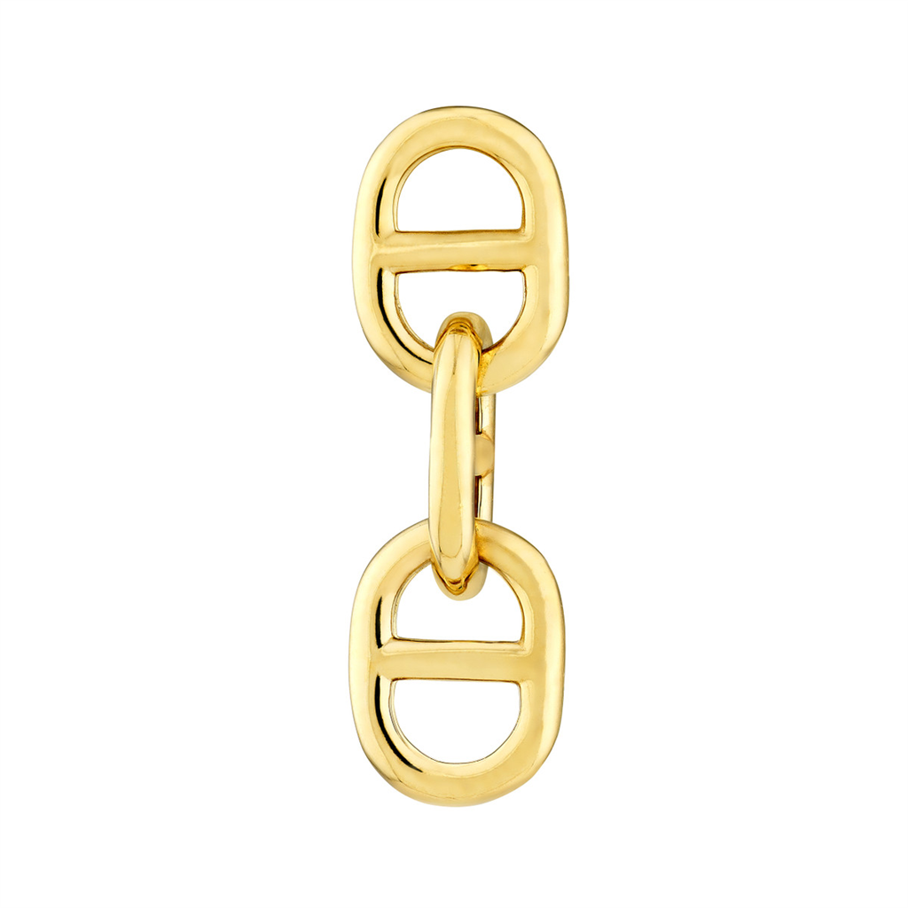 Rolland's Designs 14K Gold Dangle Link Earrings