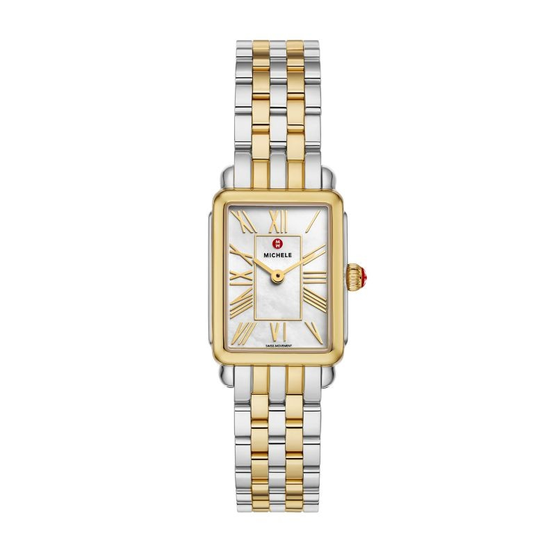 Michele Deco Park Two-Tone Watch