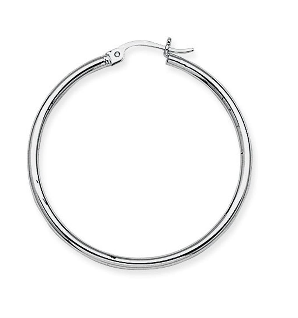 Rolland's Designs 14K Gold Round Tube Hoops 2x35mm