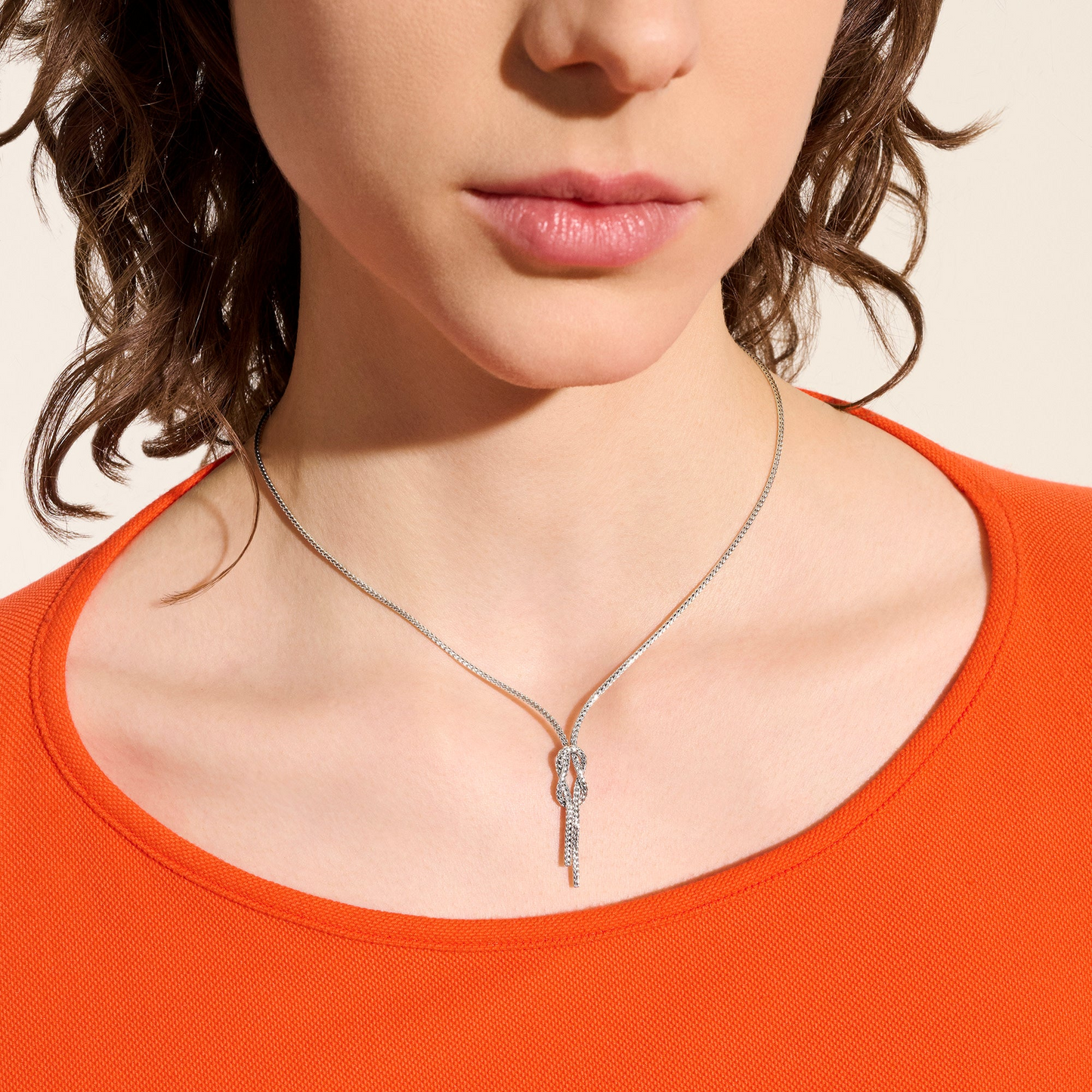 John Hardy Love Knot Y Necklace