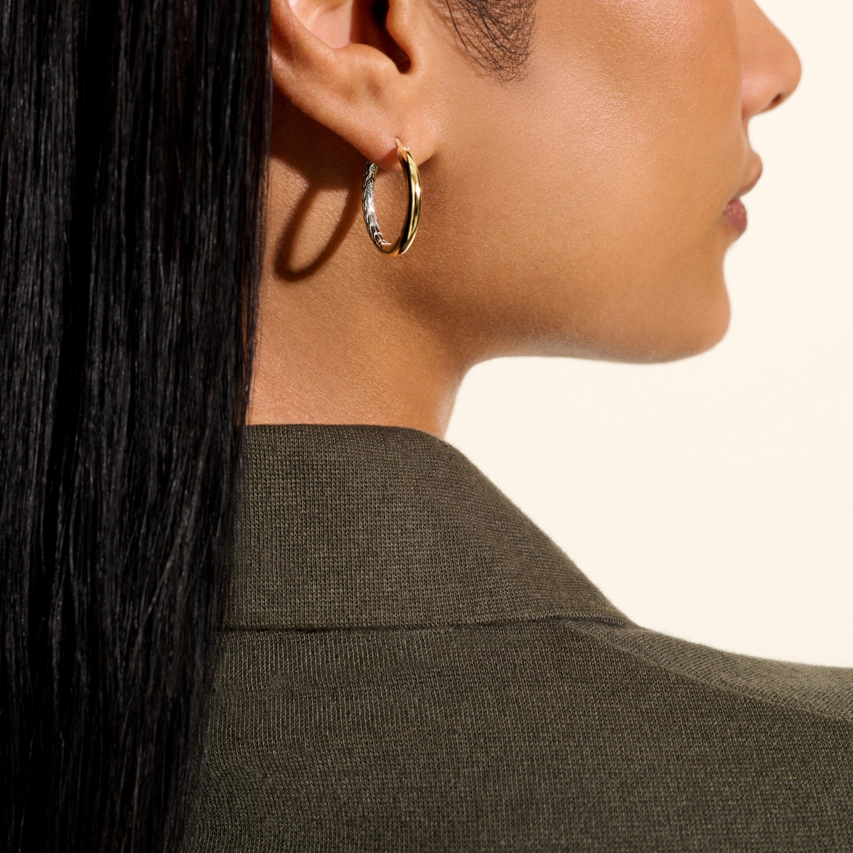 John Hardy Essential Hoop Earrings