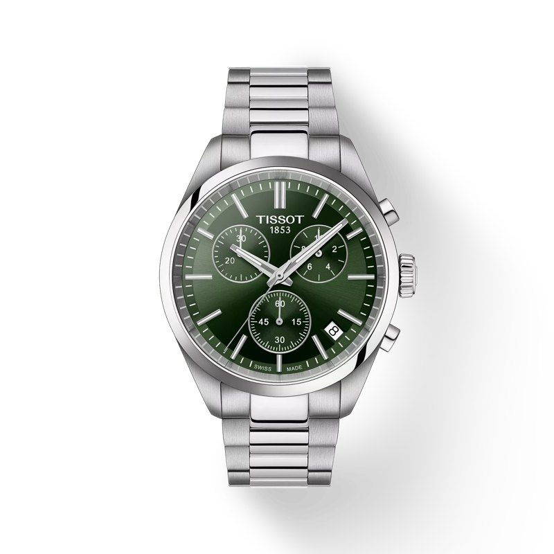 【稼働品】TISSOT PR 100 腕時計 Tissot PR 100 Chronograph – Rolland's Jewelers