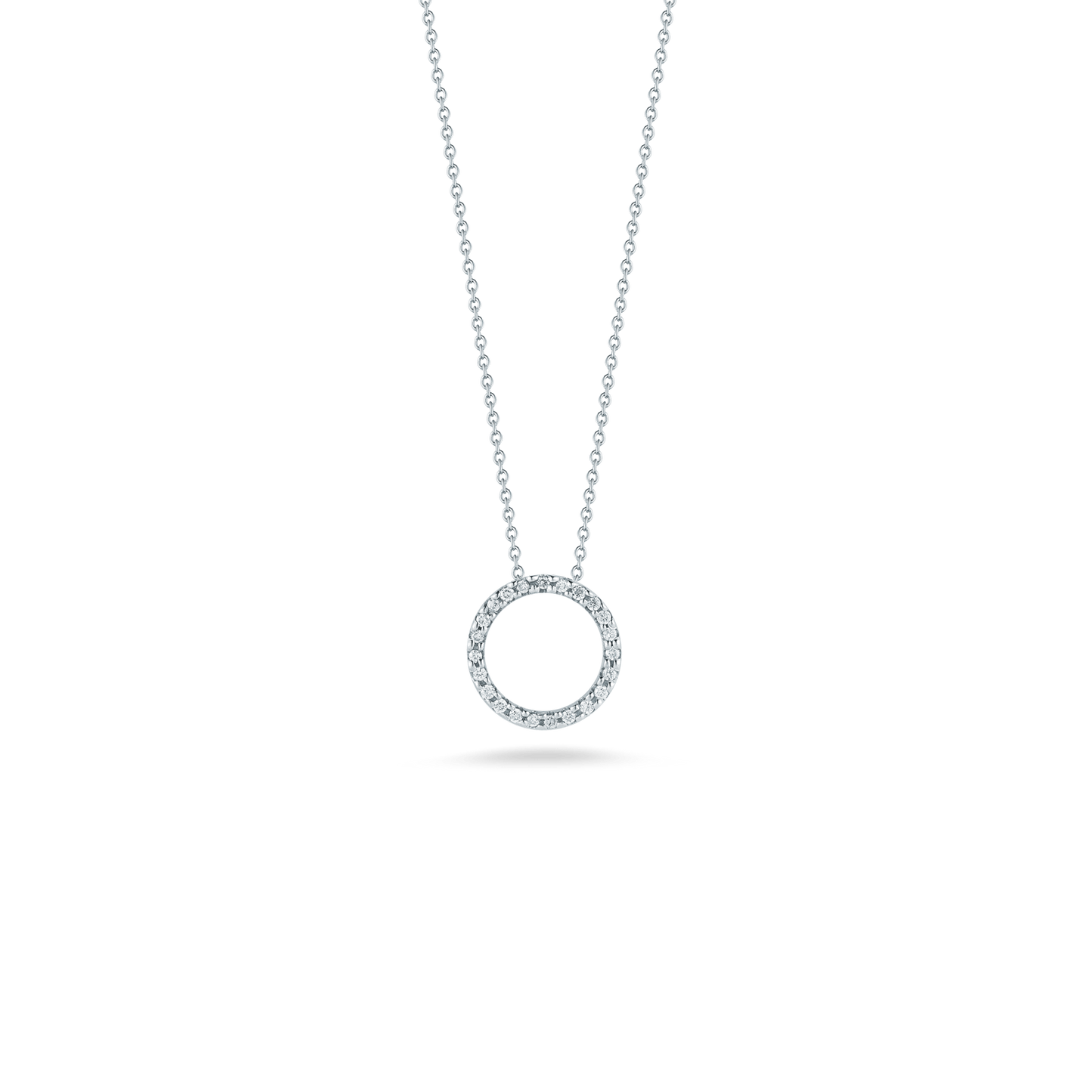 Roberto Coin Diamond Circle Pendant