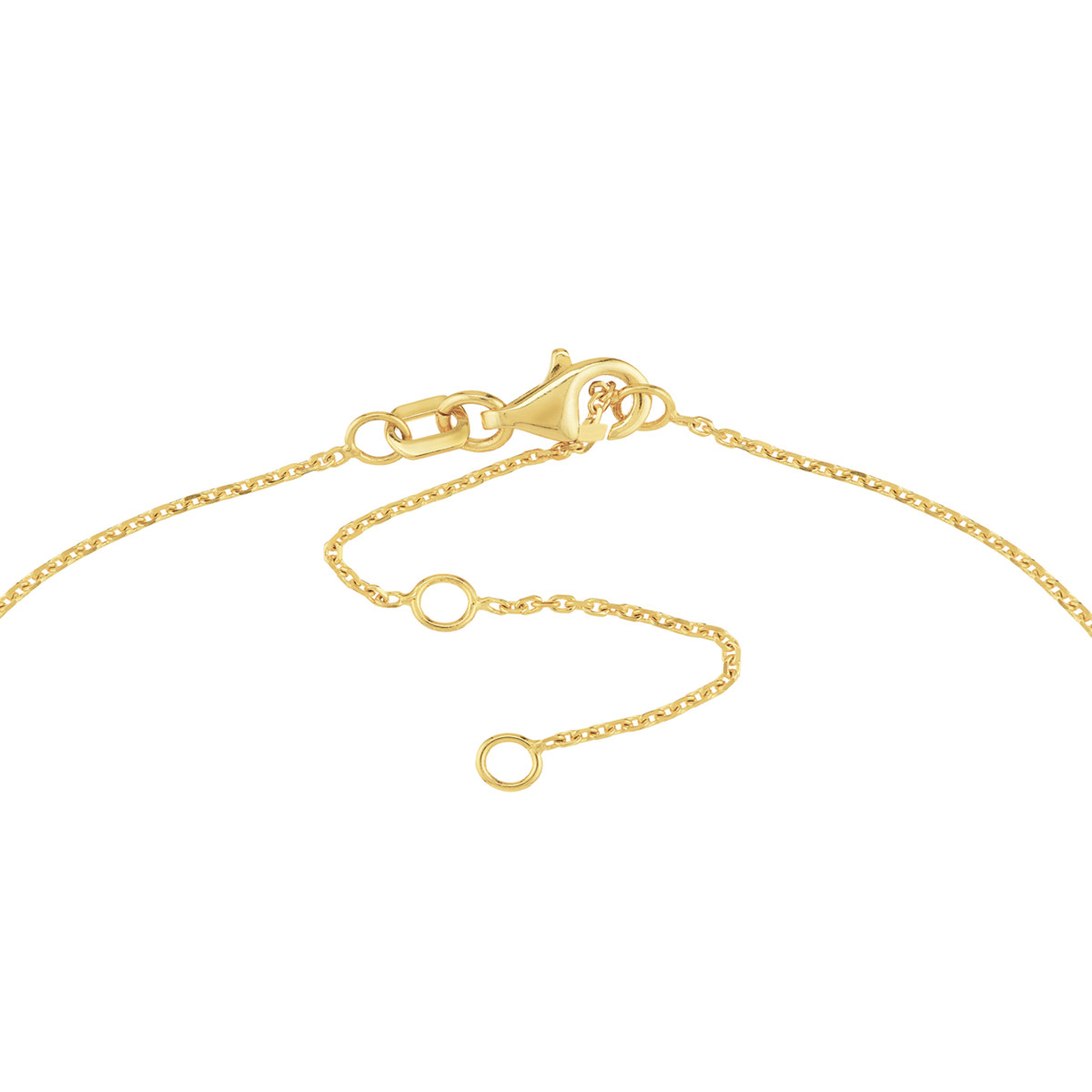 Rolland's Designs 14K Star Station Anklet