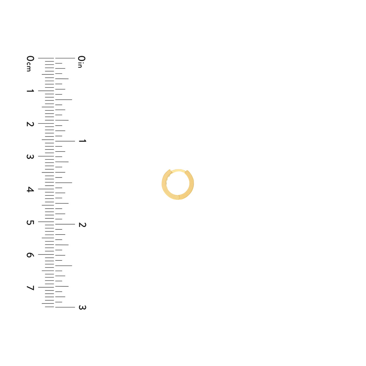 Rolland's Designs 14K Gold Turquoise Huggies