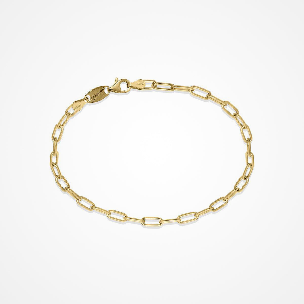Desmos Paper Clip Link Bracelet