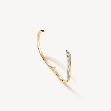 Hearts On Fire Inside Out Diamond Flip Bangle