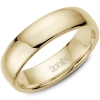 14k Yellow Gold Traditional Wedding Band