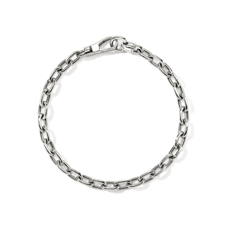 John Hardy Sterling Silver Oval Link Bracelet