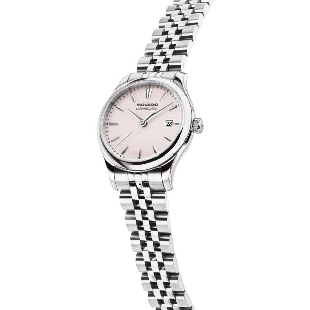 Movado Heritage Series 27Mm Stainless Steel Calendoplan
