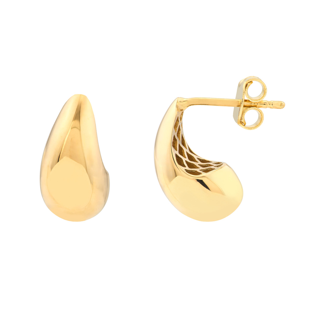 Rolland's Design 14k Teardrop Earrigns