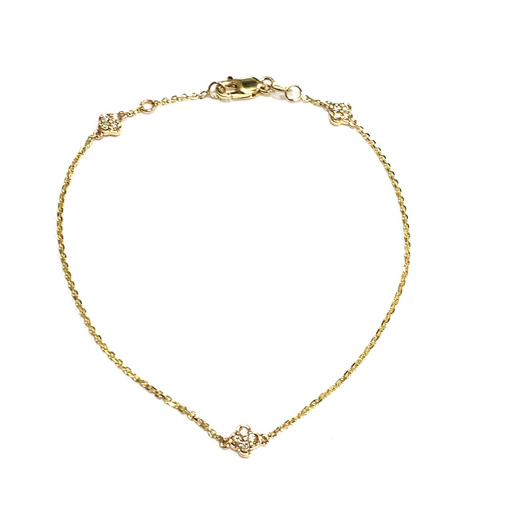 Rolland's Design Clover Station Bracelet
