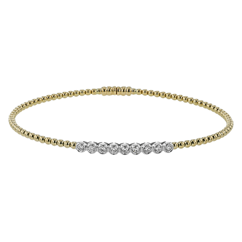 Simon G. 18Ky Diamond Bracelet with Magnetic Clasps