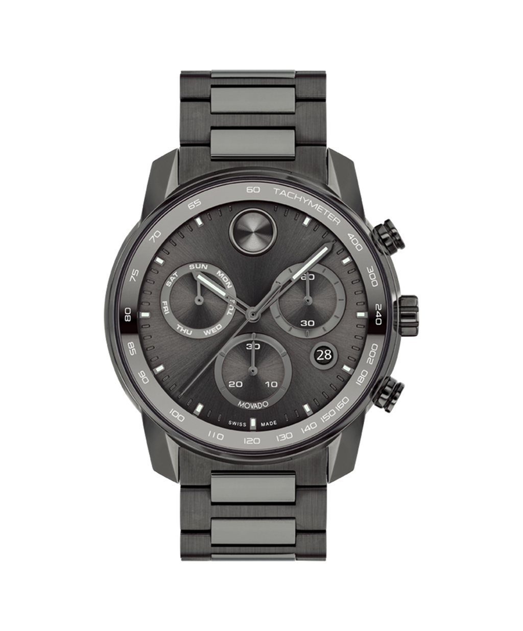 Movado Bold Verso 42mm Gunmetal