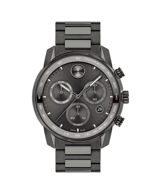 Movado Bold Verso 42mm Gunmetal