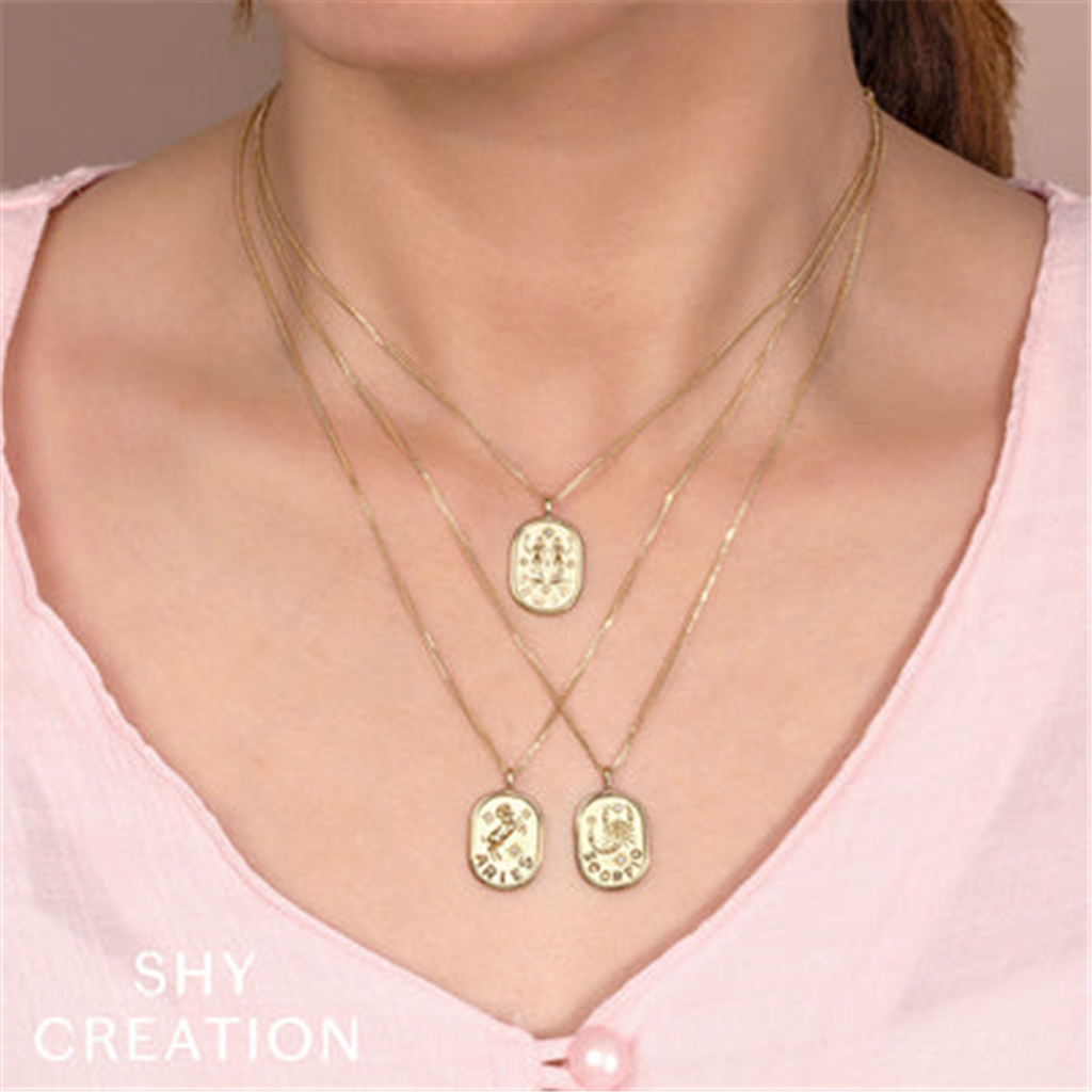 14k Yellow Gold Star of David