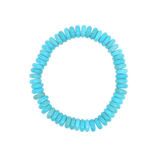 Dee Berkley Blue Howlite Beaded Bracelet