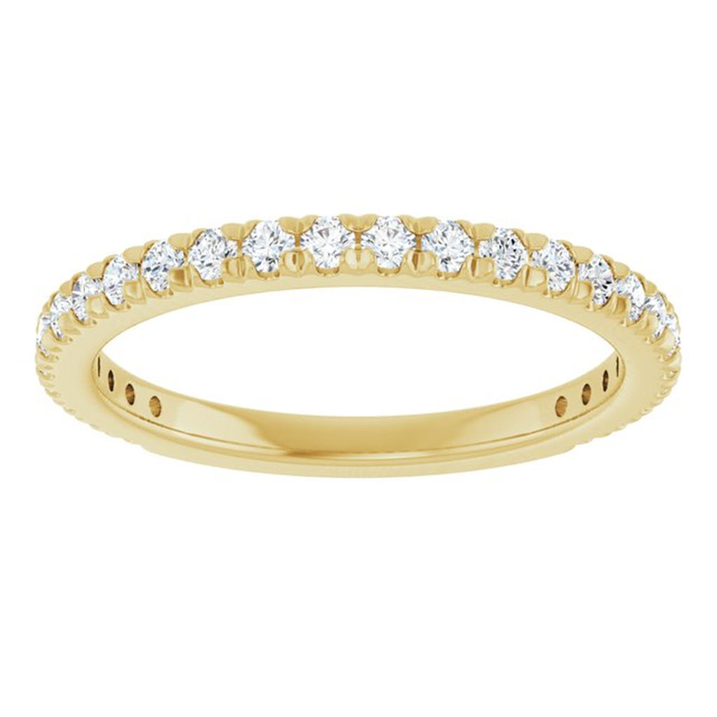 Rolland's Designs 14K Yellow Gold Diamond Band