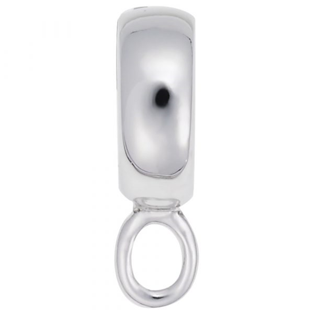 Rolland's Designs Sterling Silver Rounded Charmdrop