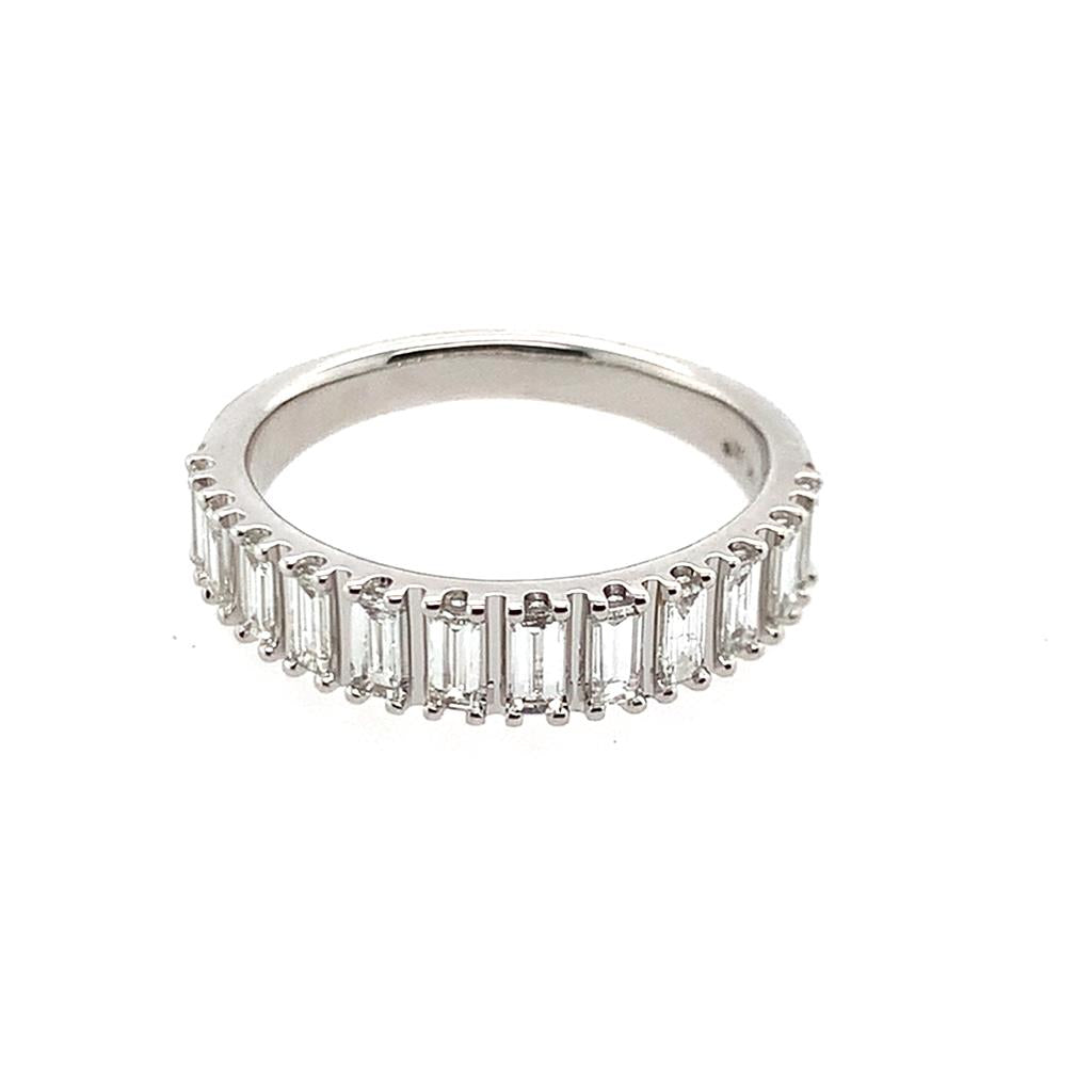 Rolland's Design Prong Set Baguette Band