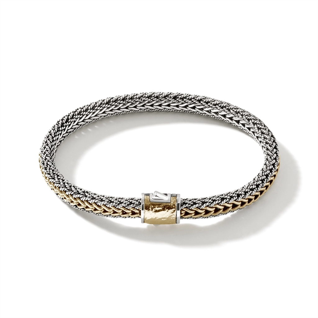 John Hardy Classic Chain Two Tone Reversible Icon Bracelet