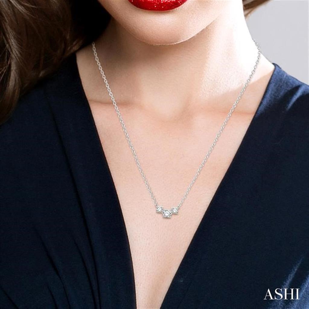 Rolland's Designs 14K White Gold & Diamond Necklace