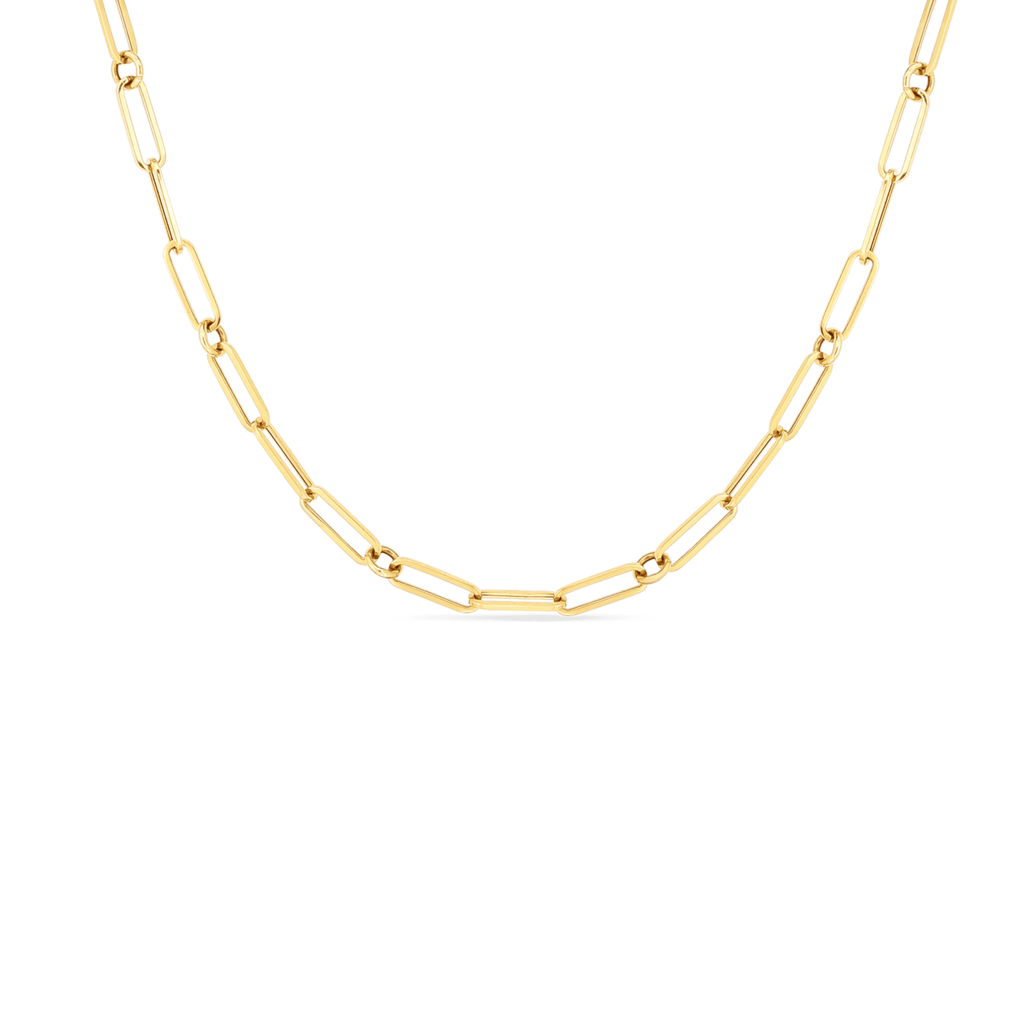 Roberto Coin Paperclip Necklace