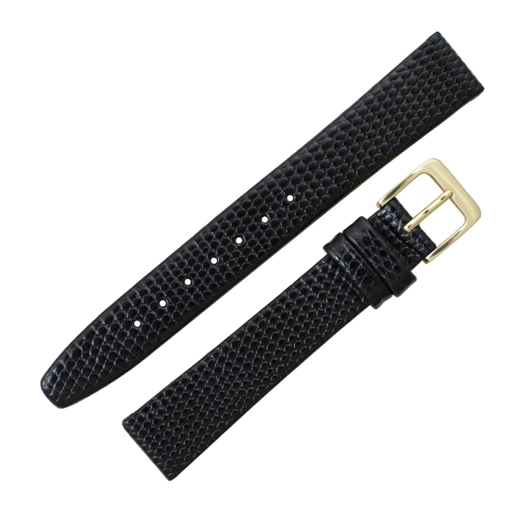 13Mm Lizard Grain Watch Strap