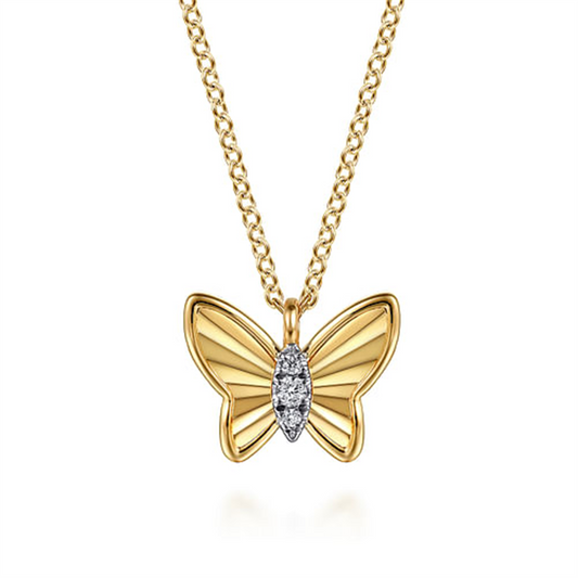 Gabriel Butterfly Necklace