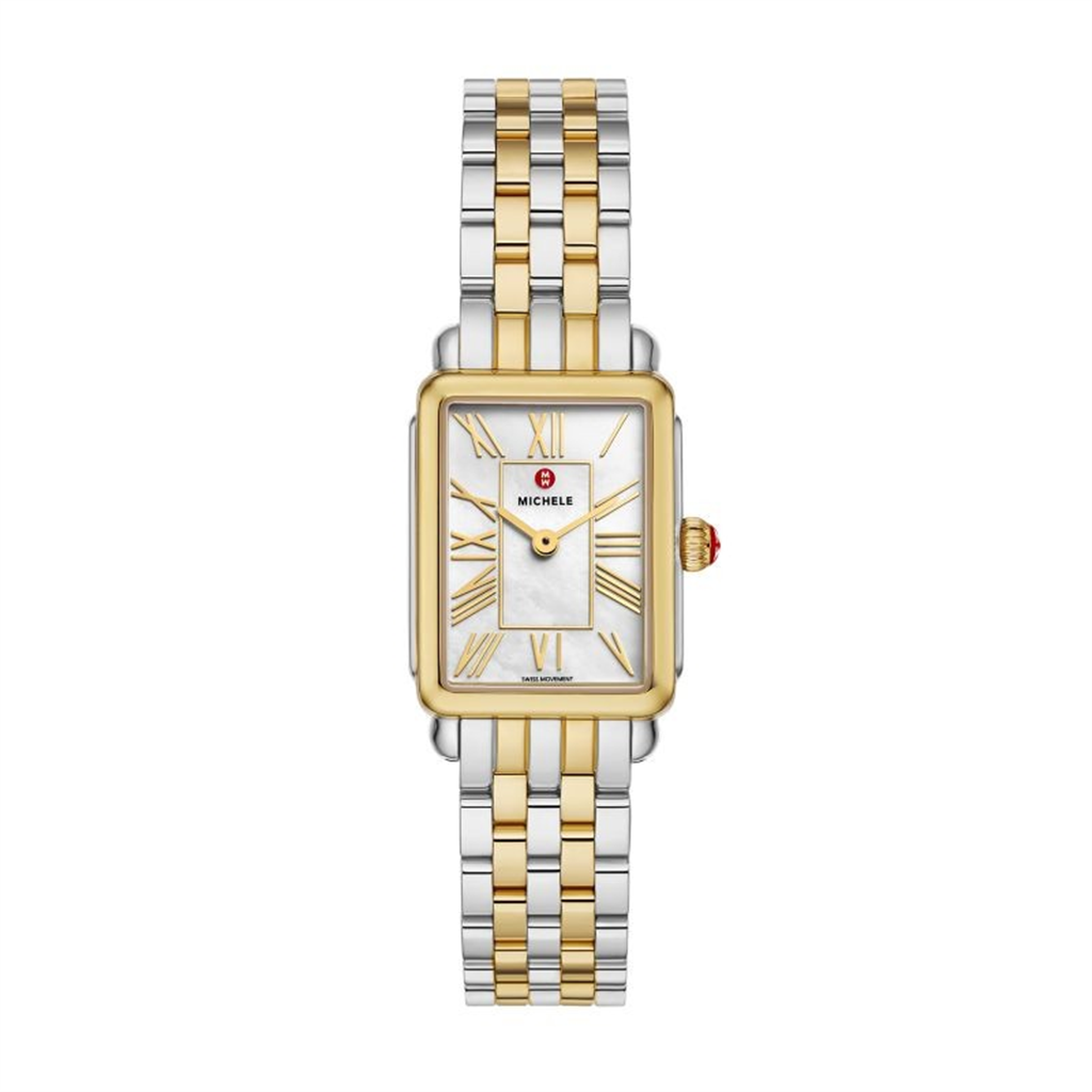 Michele Deco Park Two-Tone Watch